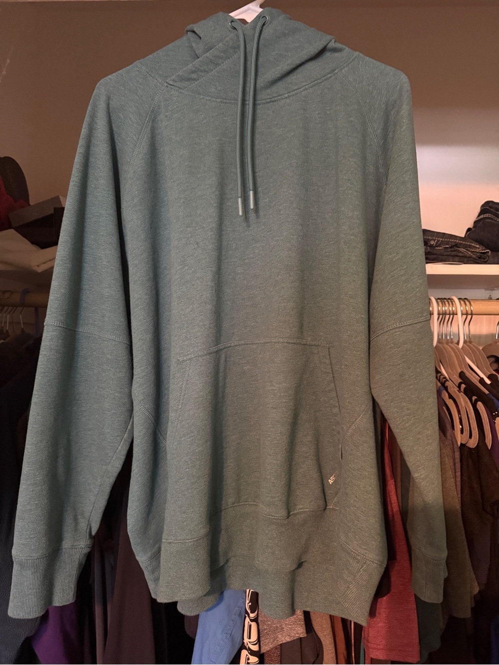 Ascend Women’s Teal Hooded Pullover Sweatshirt